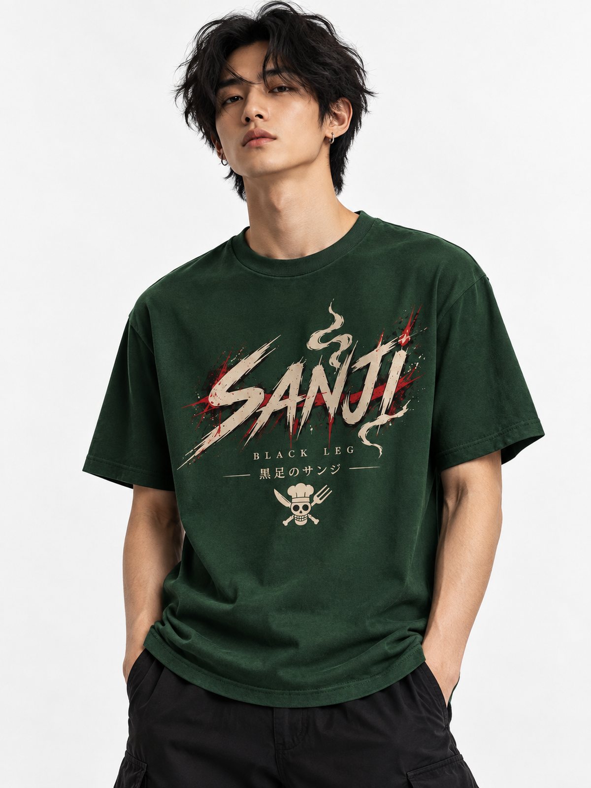 Sanji — One Piece · Oversized T-Shirt