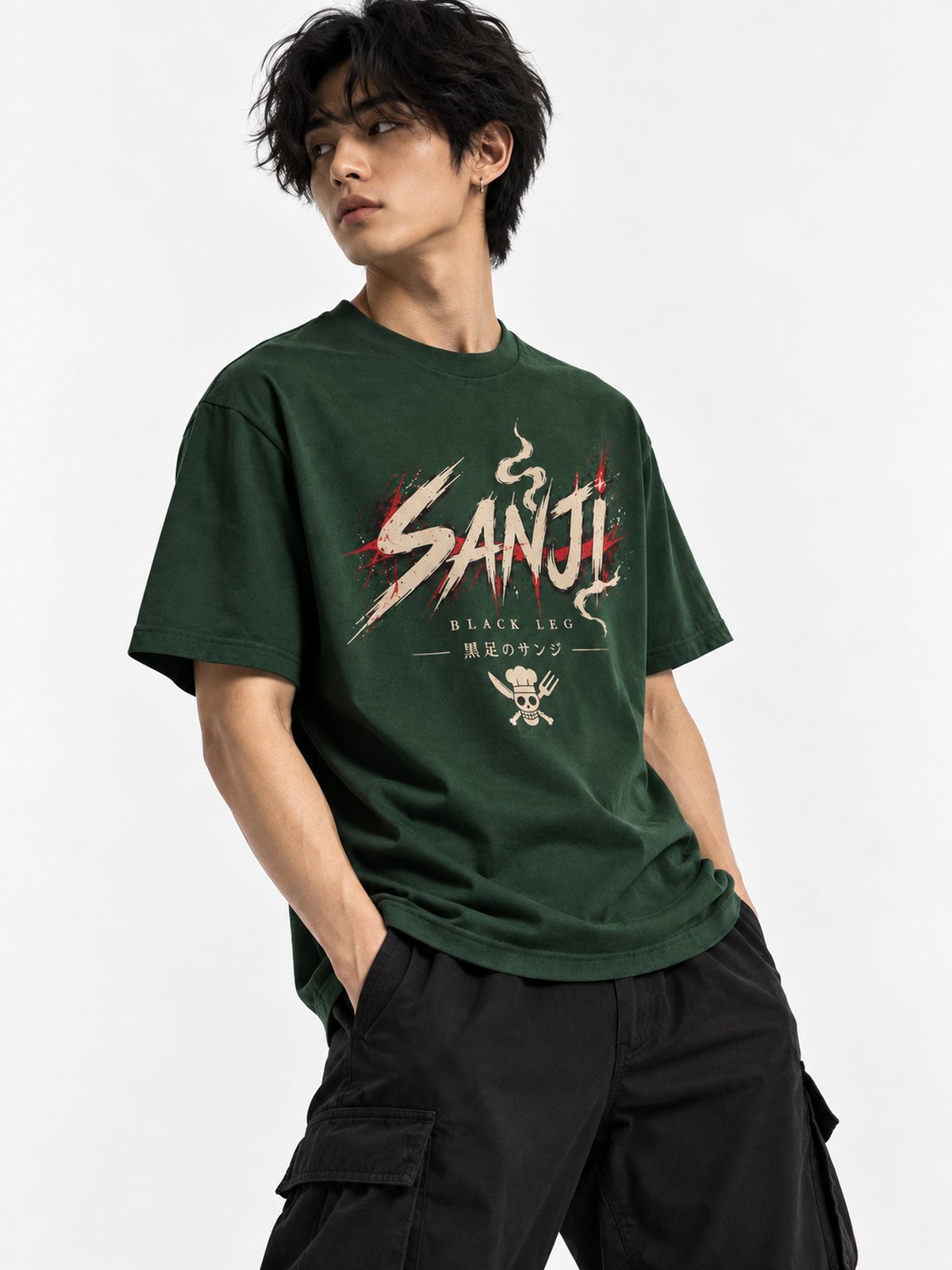 Sanji — One Piece · Oversized T-Shirt