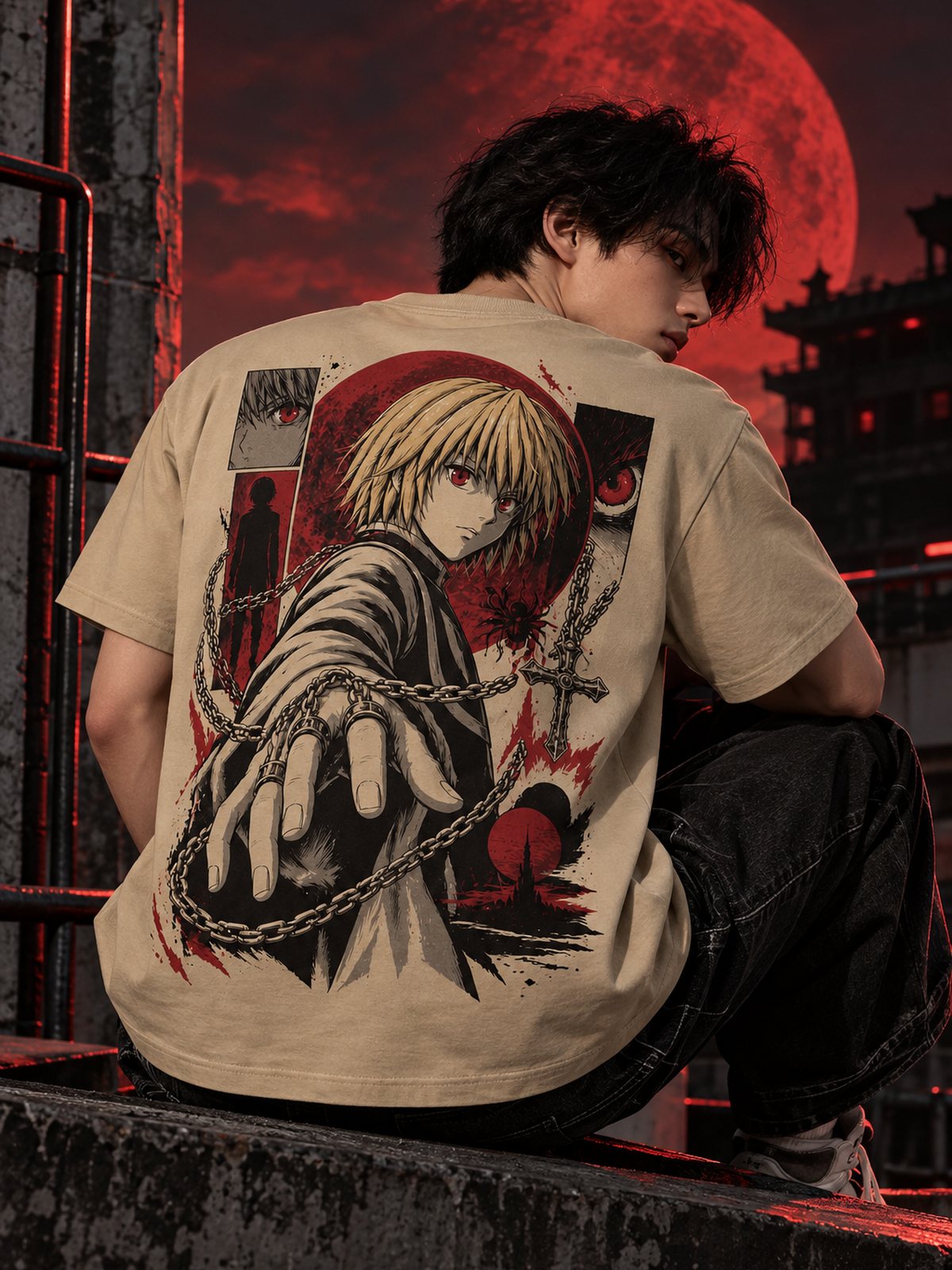 Scarlet Eyes — Hunter x Hunter · Oversized T-Shirt