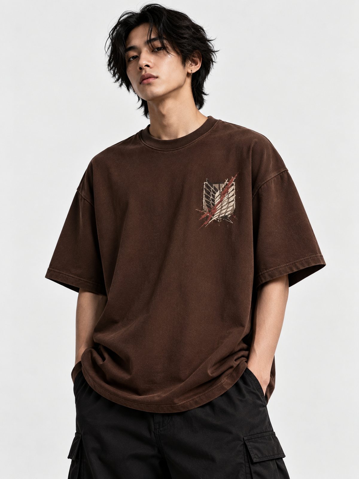 Eren — Attack on Titan · Oversized T-Shirt