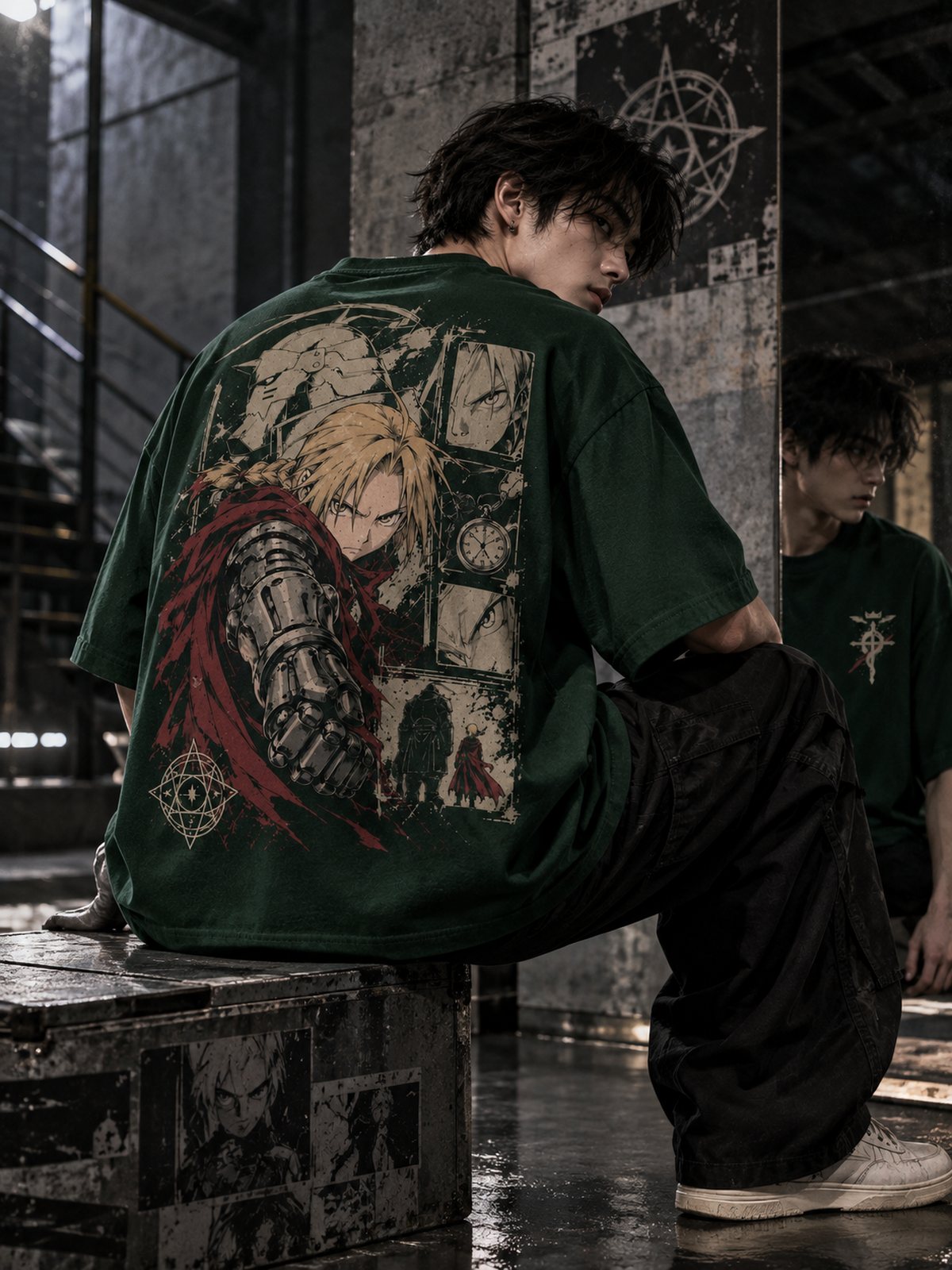 Edward Elric — Fullmetal Alchemist · Oversized T-Shirt