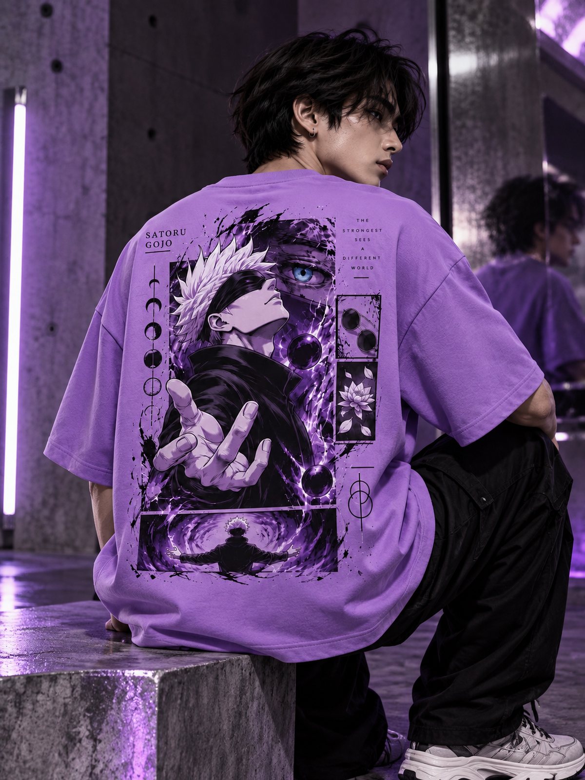 Gojo — Jujutsu Kaisen · Oversized T-Shirt