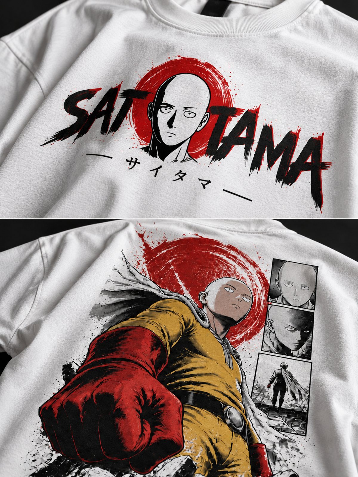 Saitama — One Punch Man · Oversized T-Shirt