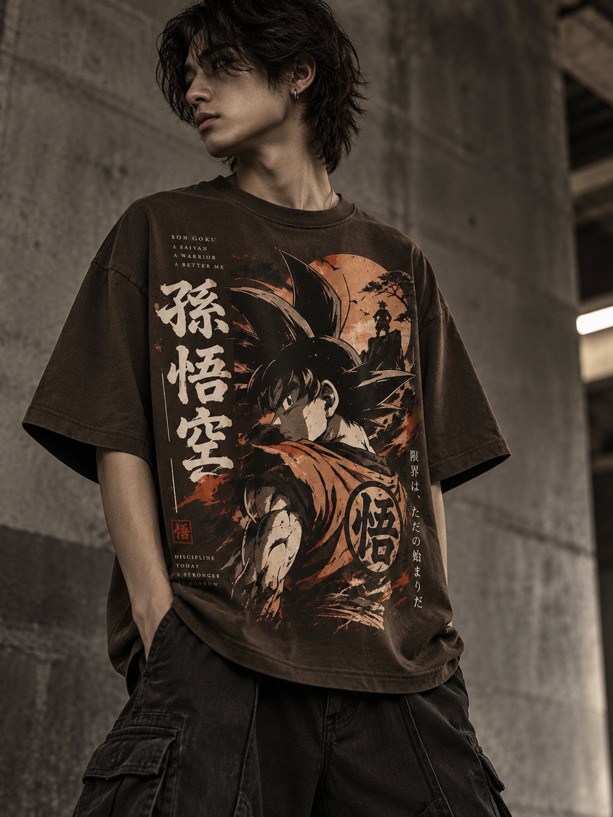 Goku — Dragon Ball Z · Oversized T-Shirt