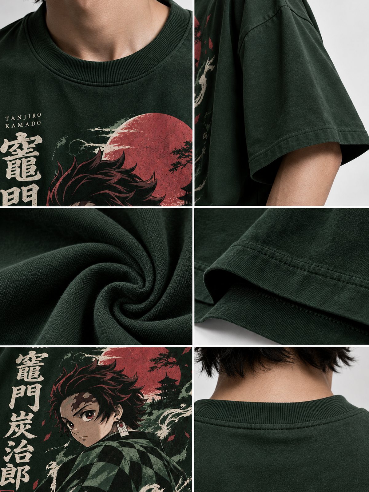 Tanjiro — Demon Slayer · Oversized T-Shirt