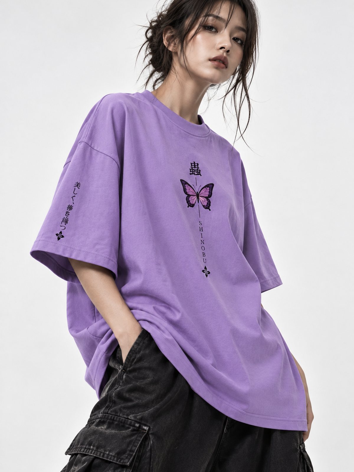 Shinobu — Demon Slayer · Oversized T-Shirt