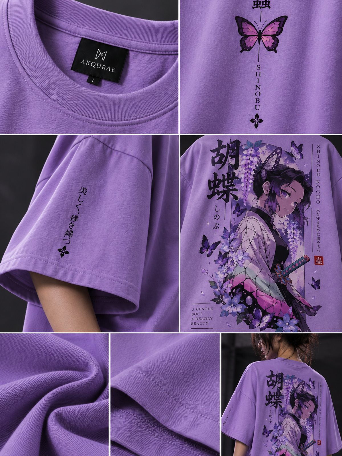 Shinobu — Demon Slayer · Oversized T-Shirt