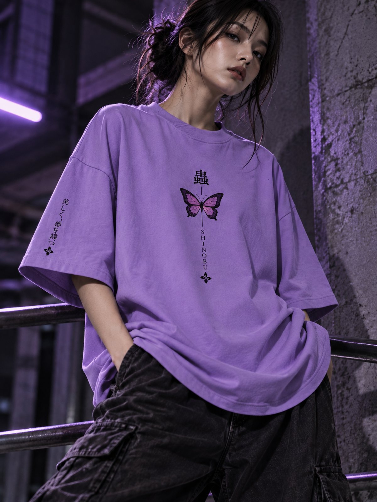 Shinobu — Demon Slayer · Oversized T-Shirt