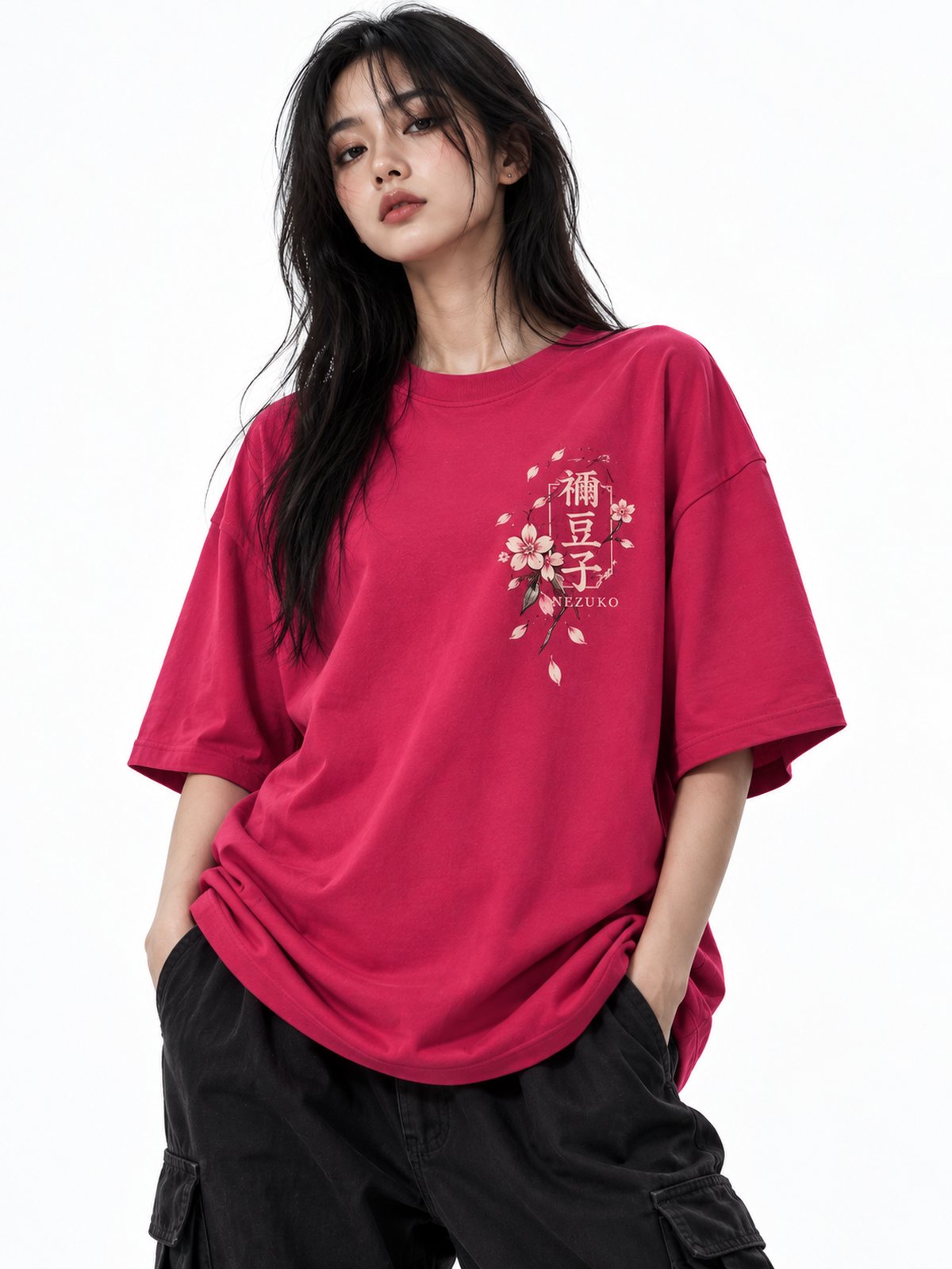 Nezuko — Demon Slayer · Oversized T-Shirt