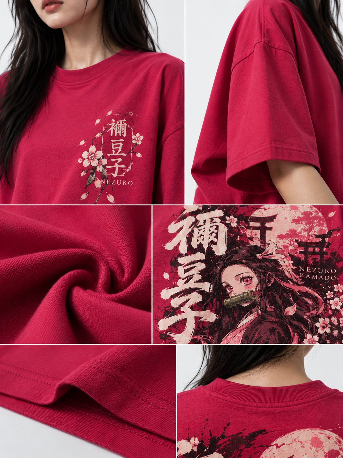 Nezuko — Demon Slayer · Oversized T-Shirt