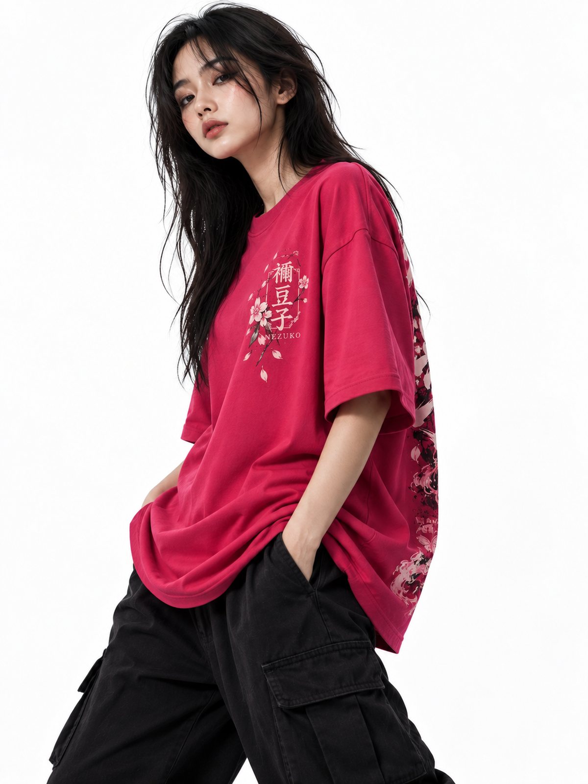 Nezuko — Demon Slayer · Oversized T-Shirt