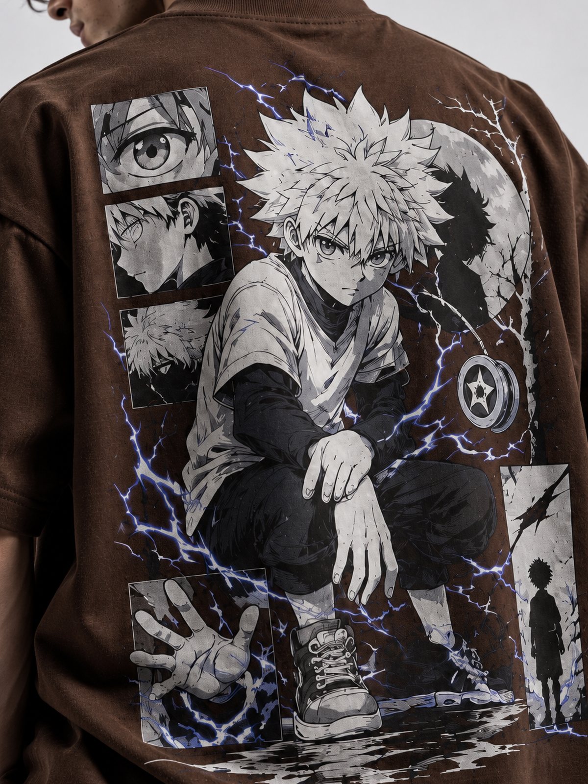 Killua — Hunter x Hunter · Oversized T-Shirt — Relaxed