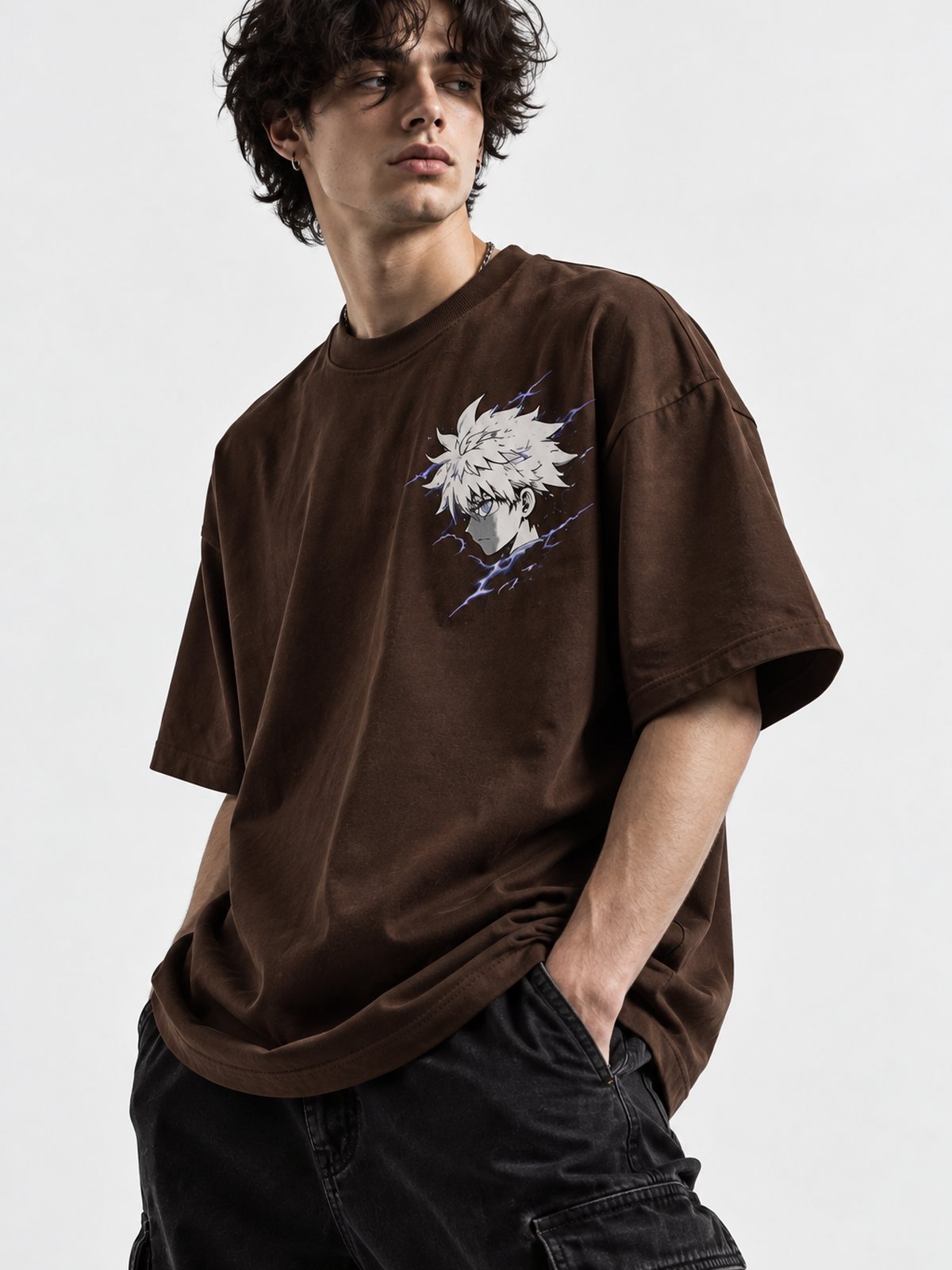 Killua — Hunter x Hunter · Oversized T-Shirt — Relaxed