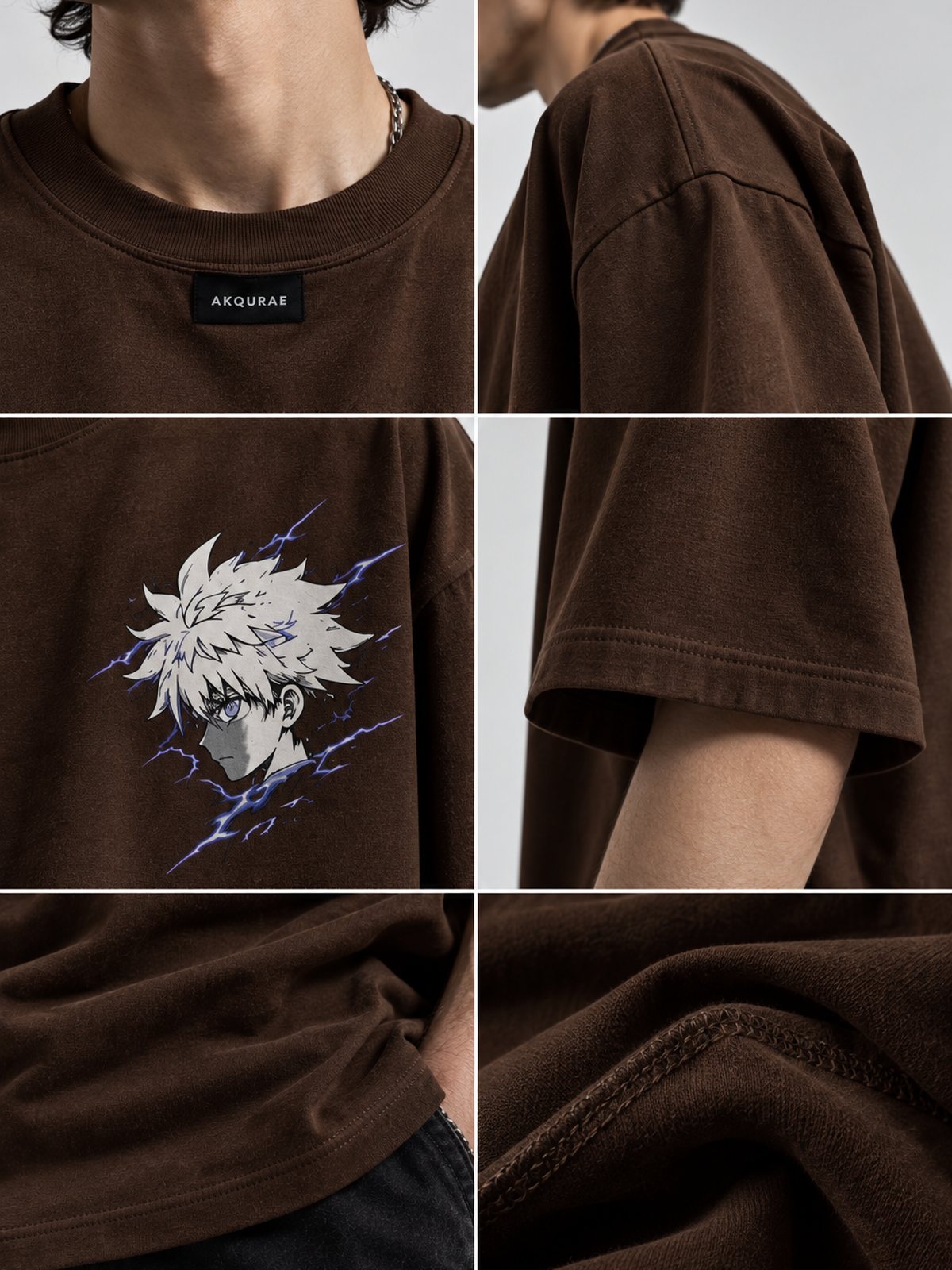 Killua — Hunter x Hunter · Oversized T-Shirt — Relaxed