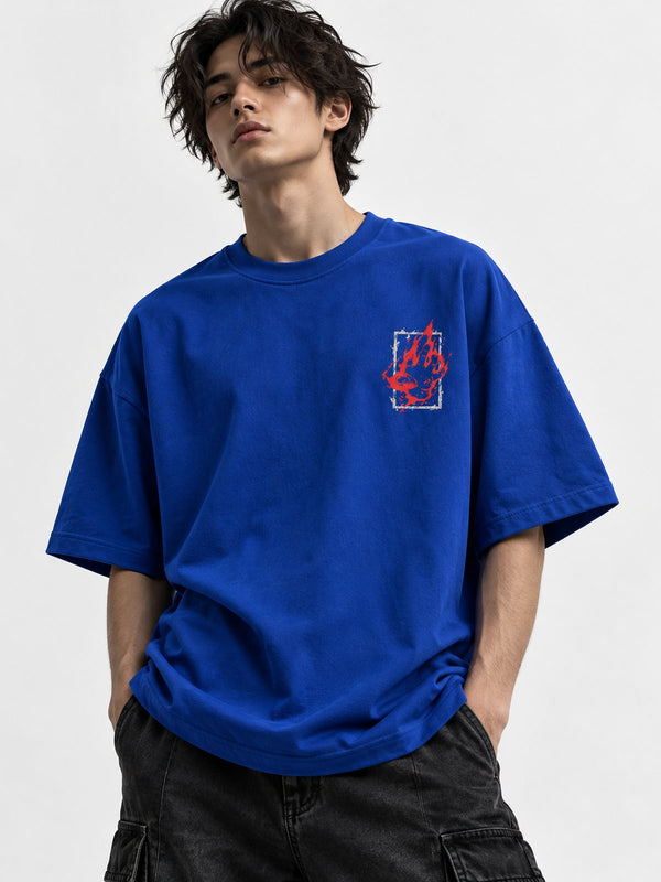 Yuji — Jujutsu Kaisen · Oversized T-Shirt — Relaxed
