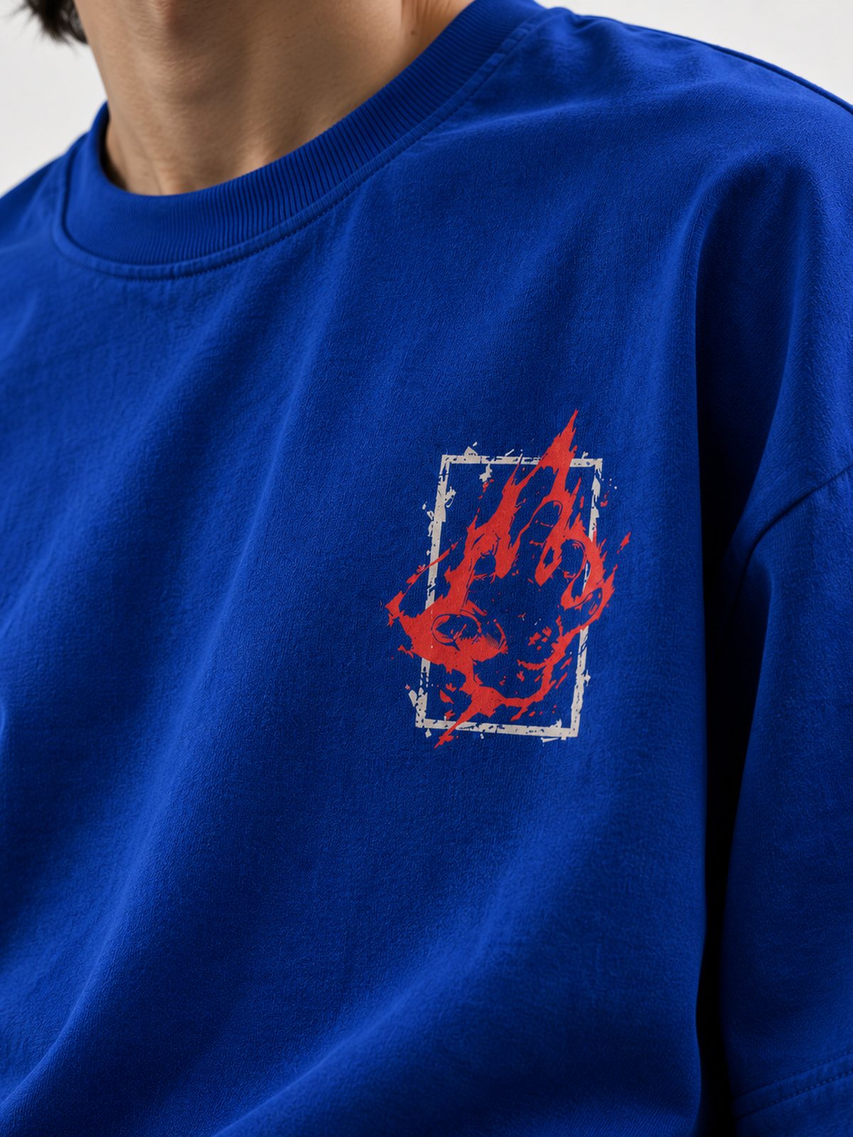Yuji — Jujutsu Kaisen · Oversized T-Shirt — Relaxed