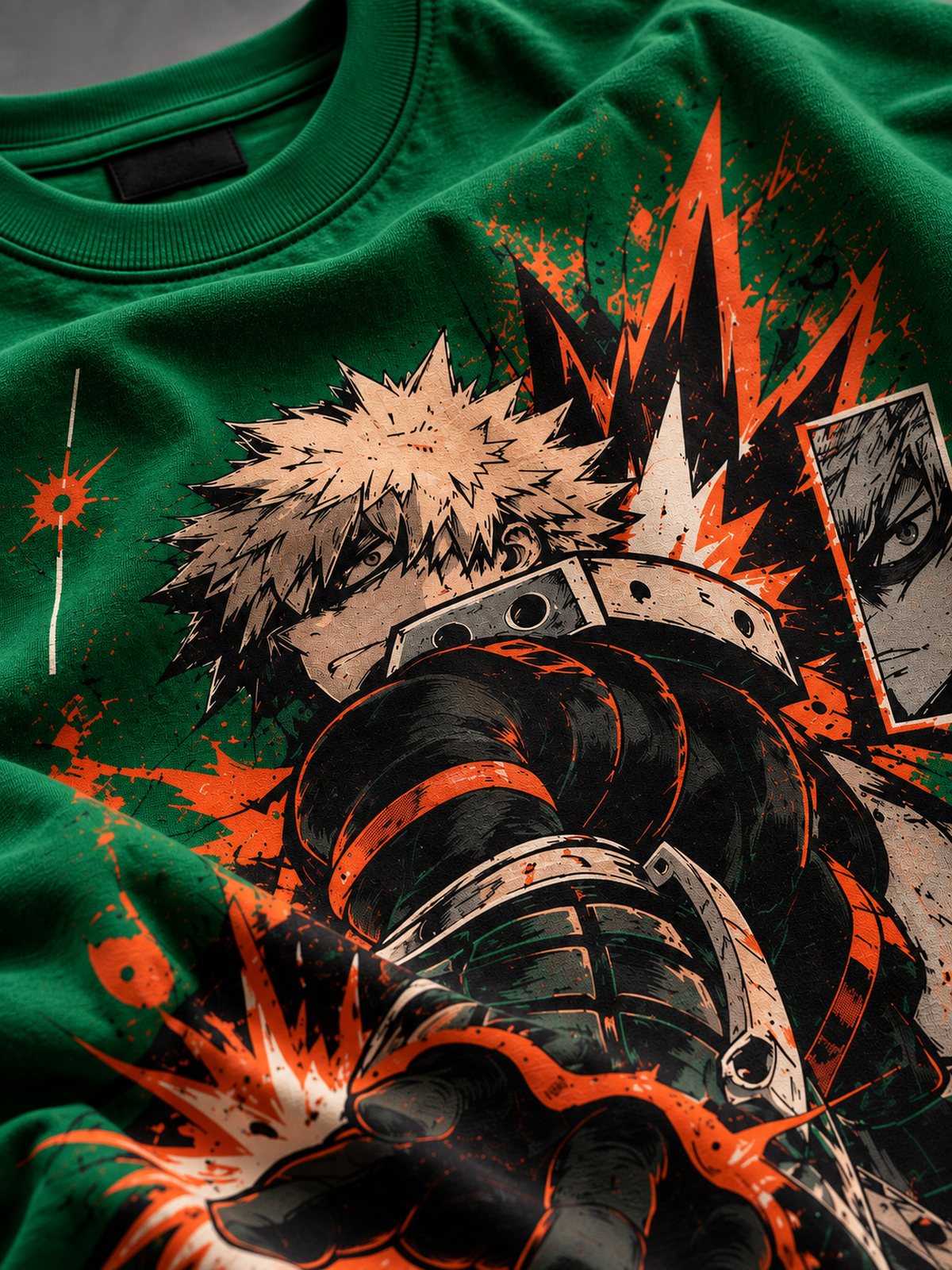 Todoroki — My Hero Academia · Oversized T-Shirt — Relaxed