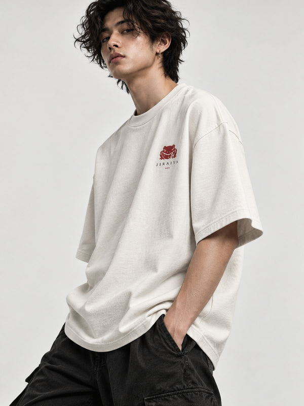 Jiraiya — Naruto · Boxy Oversized T-Shirt — French Terry