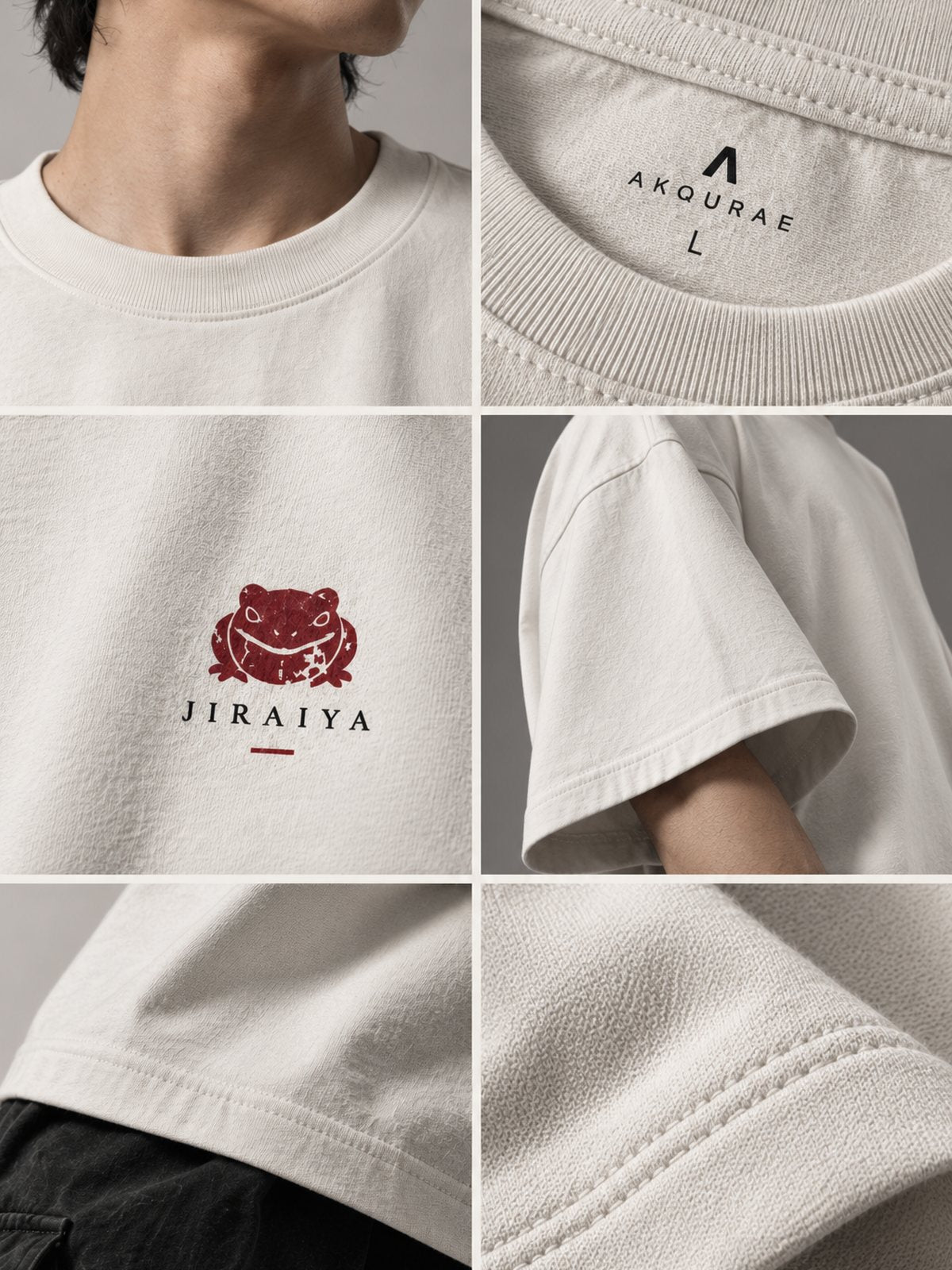 Jiraiya — Naruto · Boxy Oversized T-Shirt — French Terry