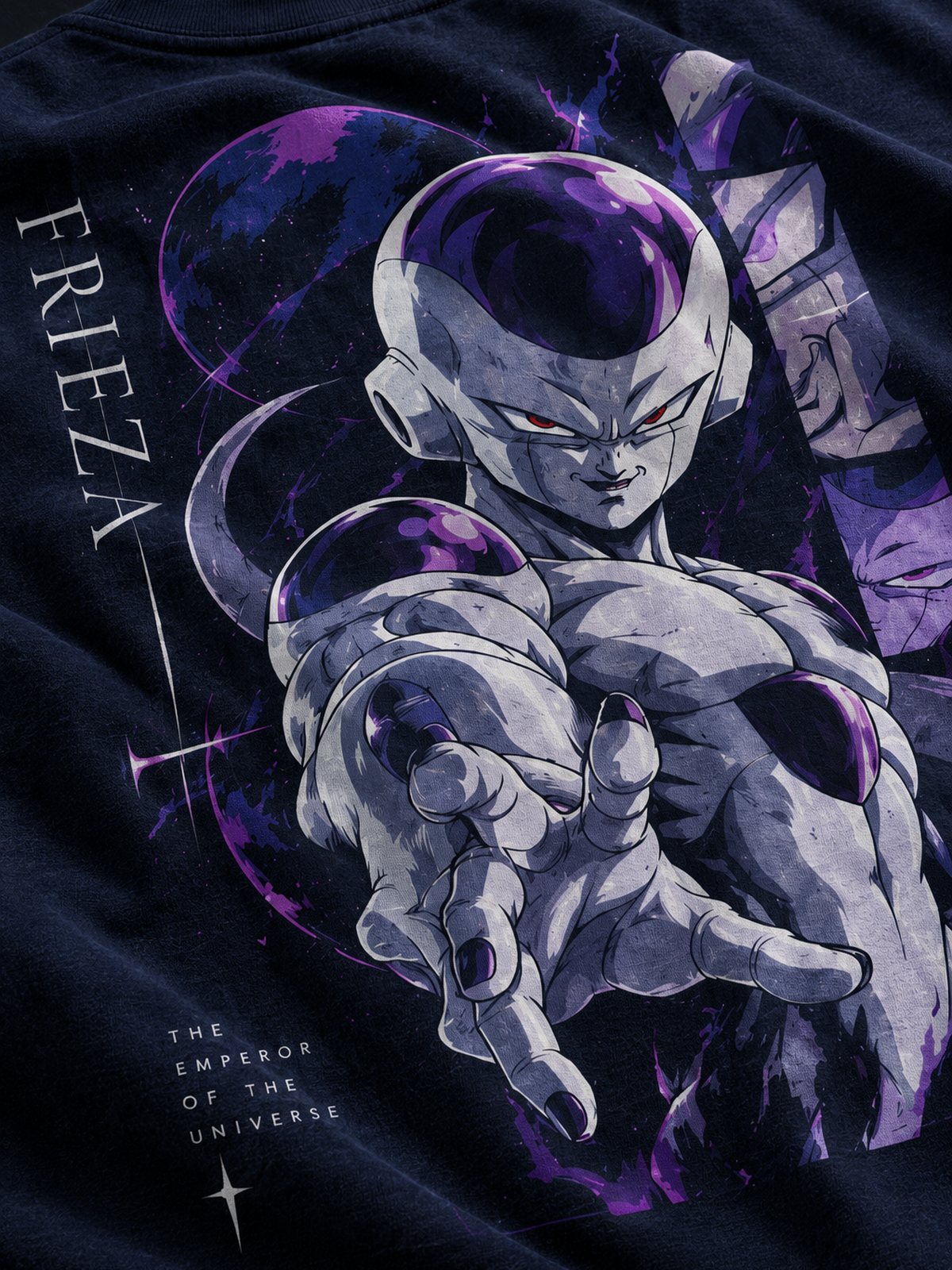 Frieza — Dragon Ball Z · Boxy Oversized T-Shirt — French Terry