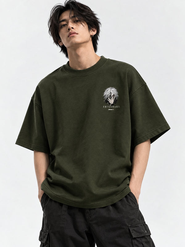 Shigaraki — My Hero Academia · Boxy Oversized T-Shirt — French Terry