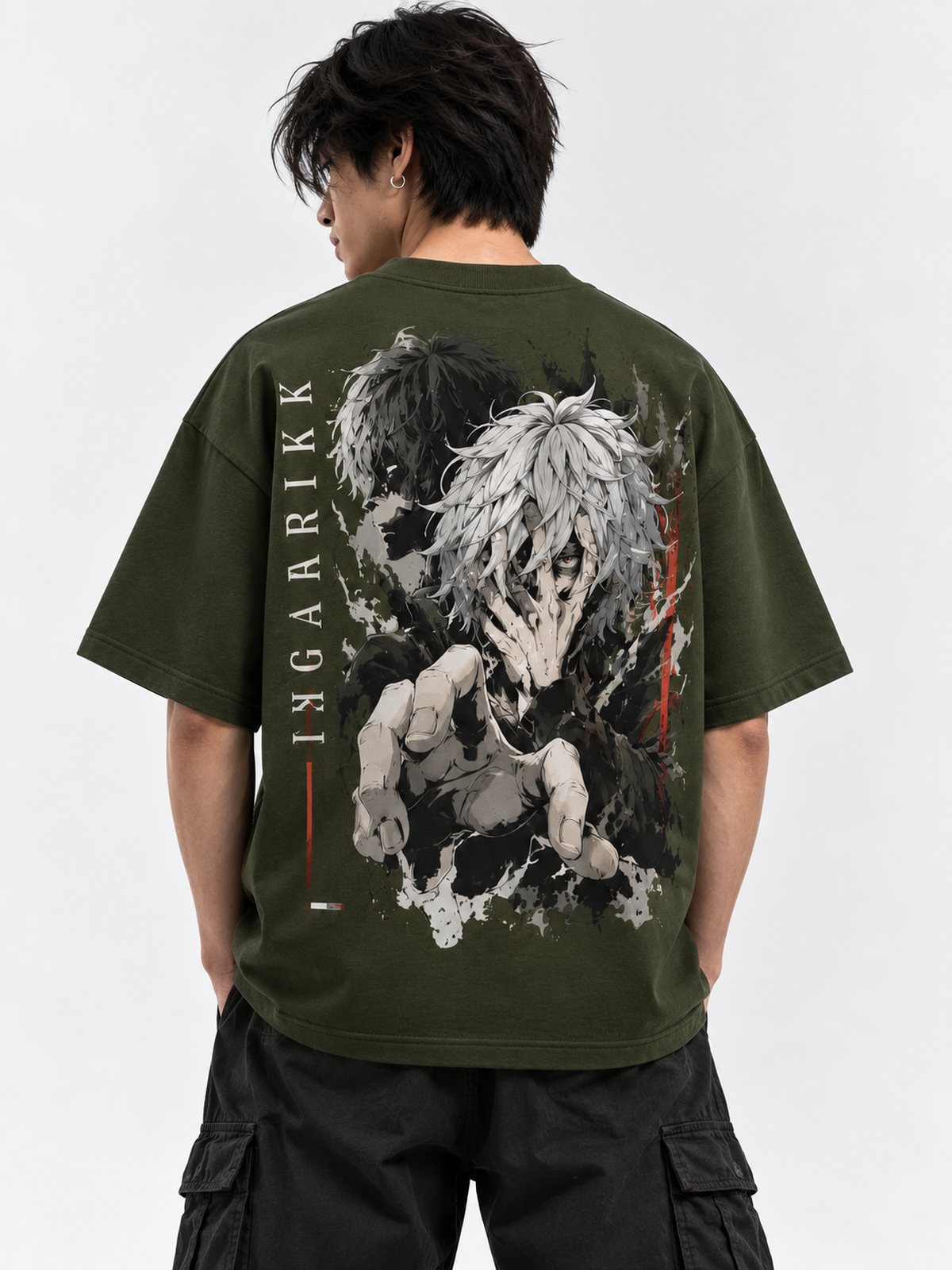 Shigaraki — My Hero Academia · Boxy Oversized T-Shirt — French Terry