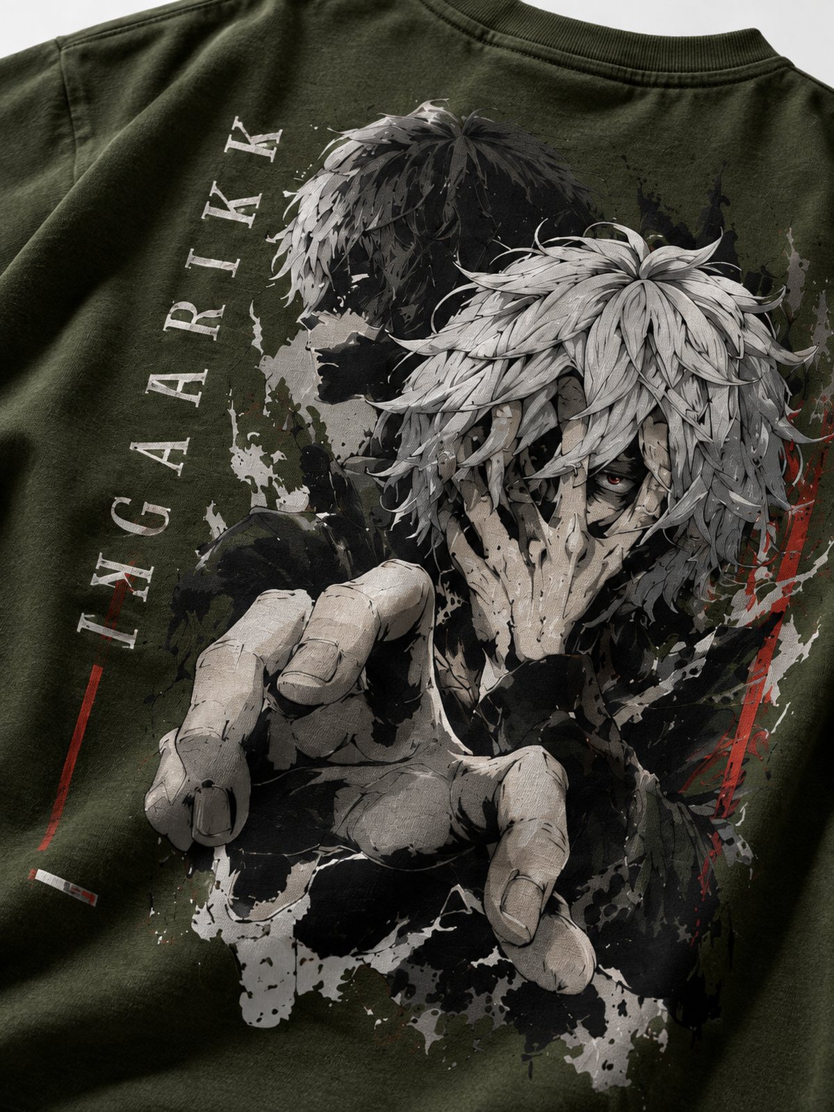 Shigaraki — My Hero Academia · Boxy Oversized T-Shirt — French Terry