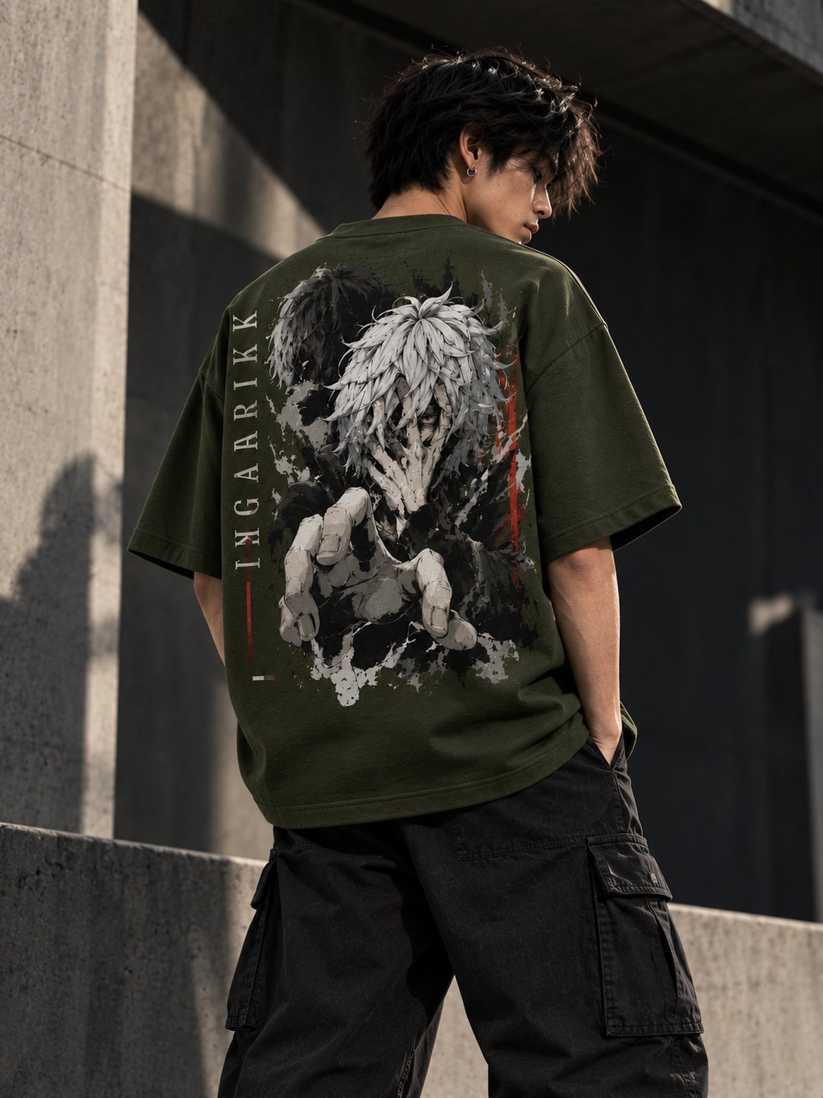 Shigaraki — My Hero Academia · Boxy Oversized T-Shirt — French Terry
