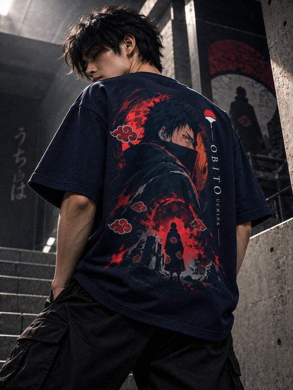Obito — Naruto · Boxy Oversized T-Shirt — French Terry