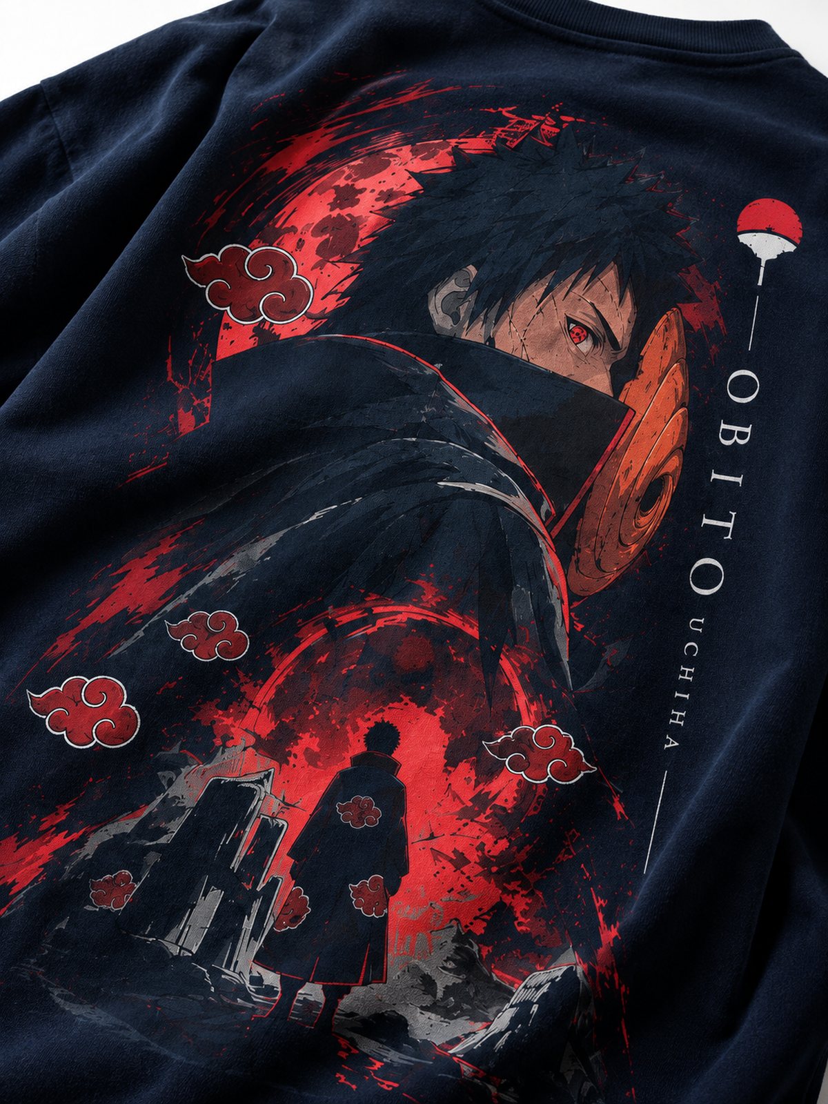 Obito — Naruto · Boxy Oversized T-Shirt — French Terry