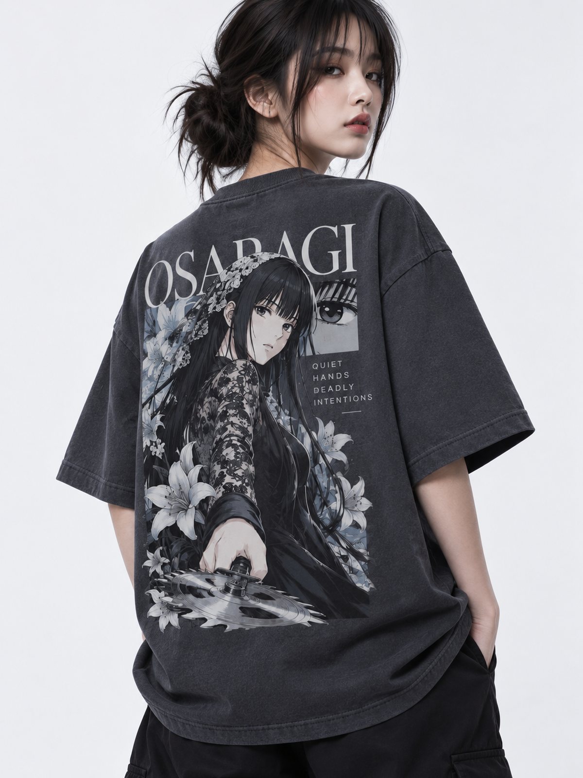 Osaragi — Tokyo Revengers · Boxy Oversized T-Shirt — French Terry