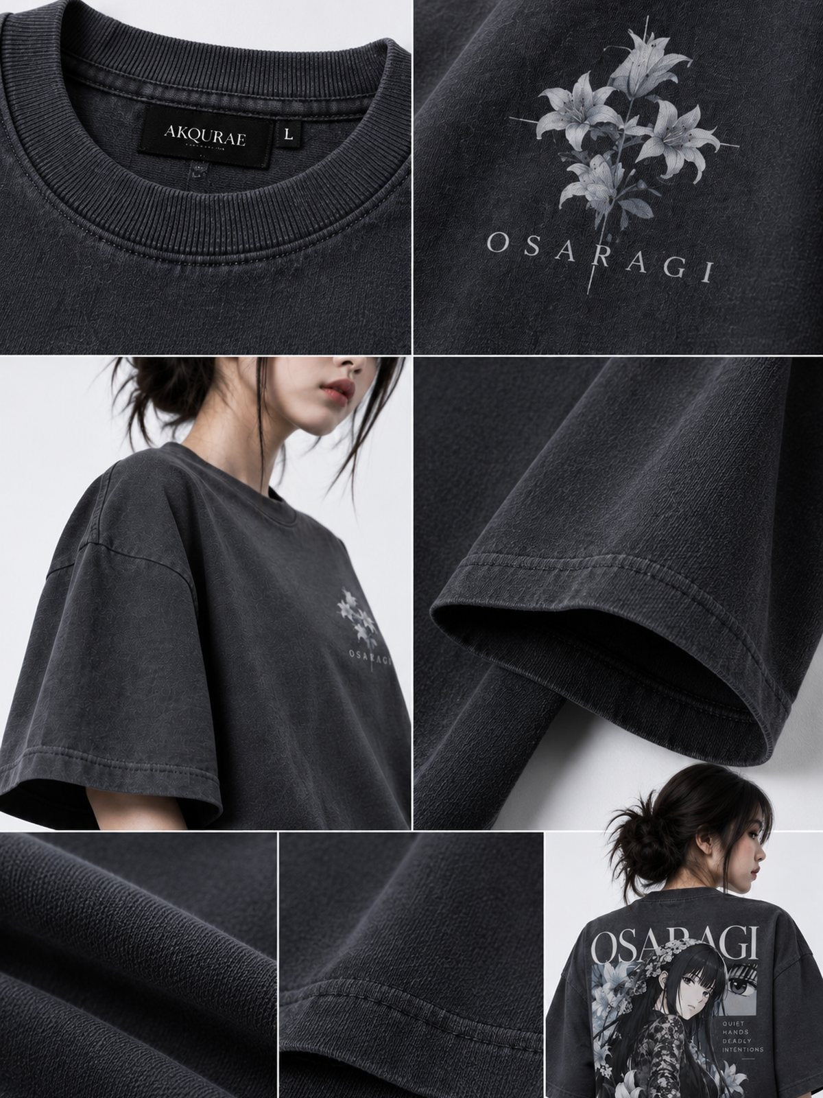 Osaragi — Tokyo Revengers · Boxy Oversized T-Shirt — French Terry