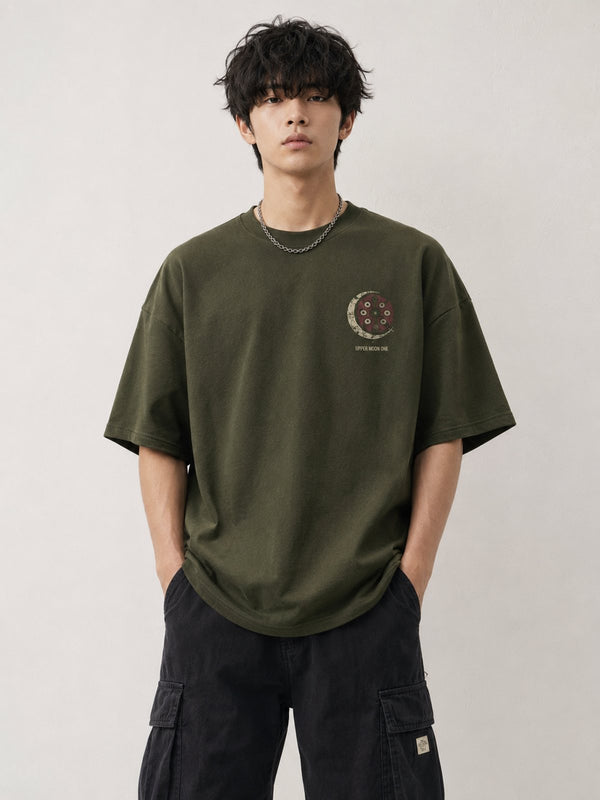 Kokushibo — Demon Slayer · Boxy Oversized T-Shirt — French Terry
