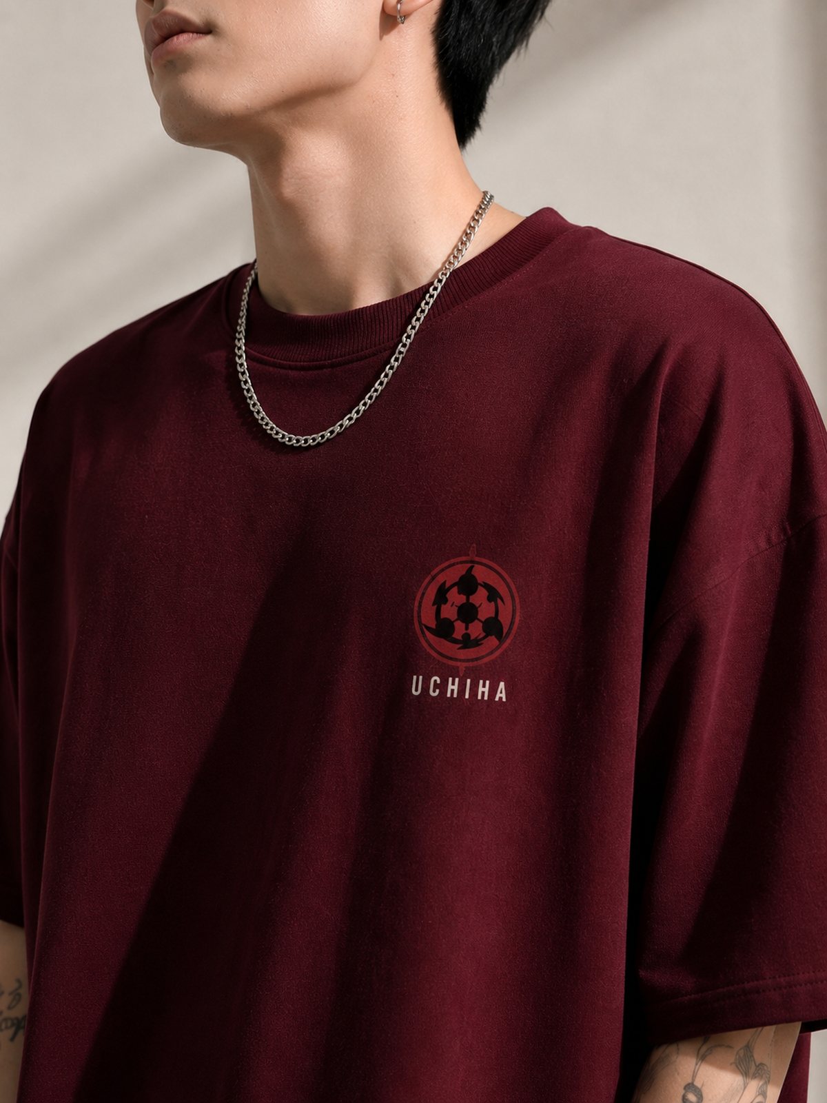 Itachi — Naruto · Boxy Oversized T-Shirt — French Terry