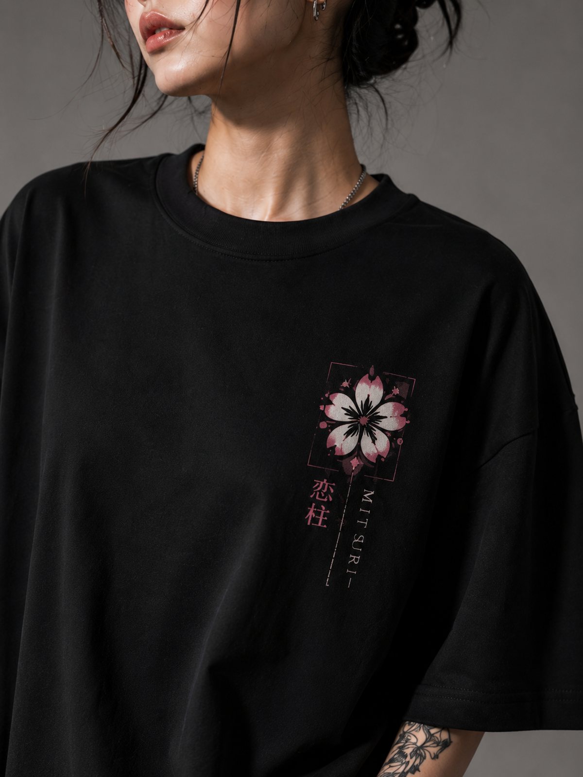Mitsuri — Demon Slayer · Boxy Oversized T-Shirt — French Terry