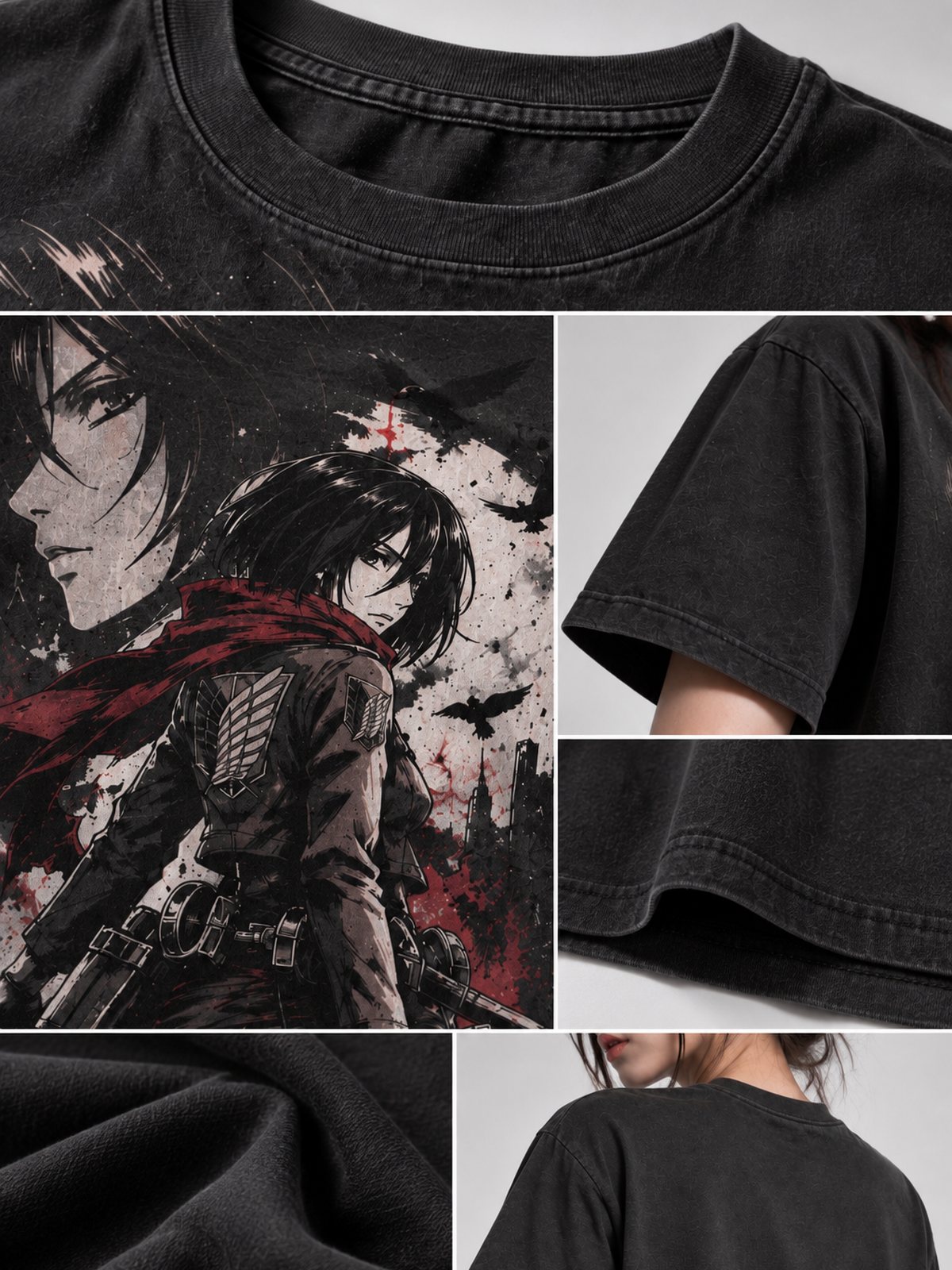 Mikasa — Attack on Titan · Regular Fit T-Shirt