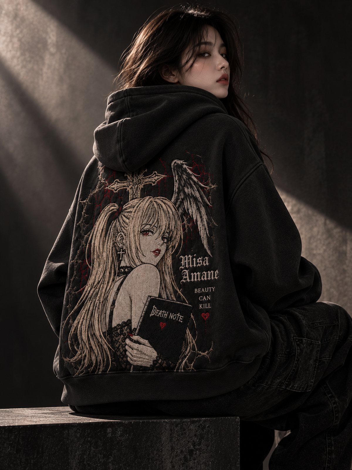 Misha — Death Note · Oversized Hoodie