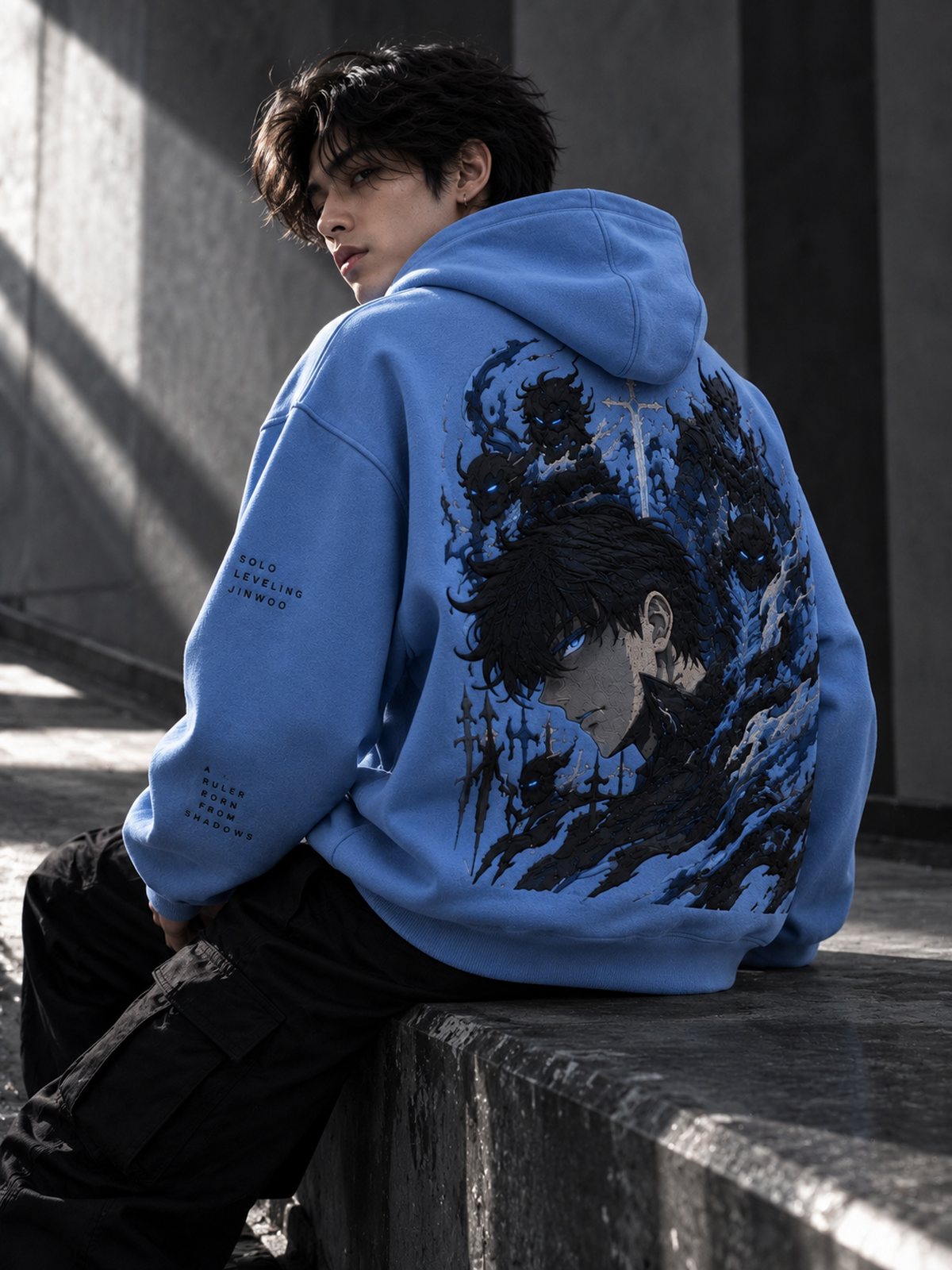 Jinwoo — Solo Leveling · Oversized Hoodie